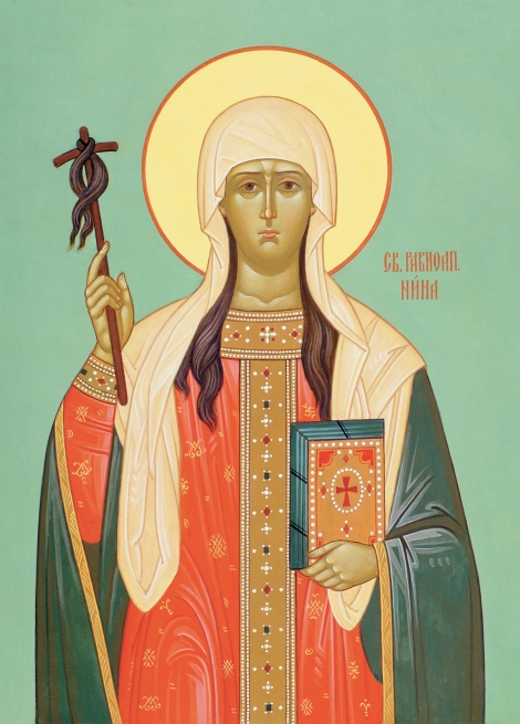 Sf Nina cea intocmai cu apostolii luminatoarea Georgiei 3