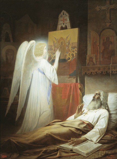 3. Cuv Alipie, iconarul de la Lavra Pesterilor din Kiev (1114) 12